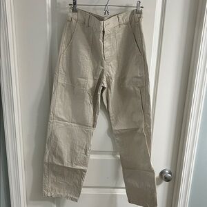 madewell - herringbone baggy workwear pants